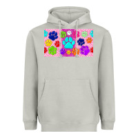 Moon Dust paw print Heavyweight Hoodie - TumblerDesignByShophia