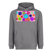 Storm paw print Heavyweight Hoodie - TumblerDesignByShophia