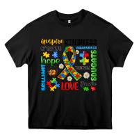Black autism awareness Heavy Core Tee - JahusDesignShop
