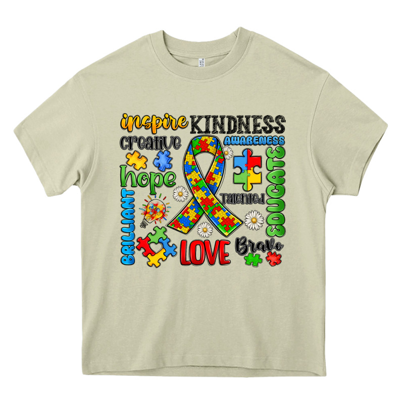 Autism Awareness Heavy Core Tee by JahusDesignShop | Teevron