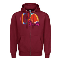 Burgundy Go Team Zipper Hoodie - Bettercallsaul
