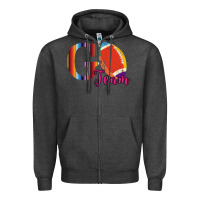 Charcoal Heather Go Team Zipper Hoodie - Bettercallsaul