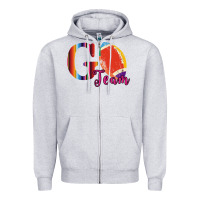 Heather Grey Go Team Zipper Hoodie - Bettercallsaul