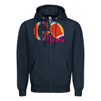 Navy Go Team Zipper Hoodie - Bettercallsaul