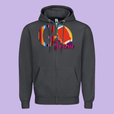 Go Team Zipper Hoodie Designed By Bettercallsaul