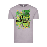 Vintage Zinc st. patrick's day shamrock Vintage Tee - MaliasSmallBusiness