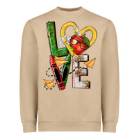 Mushroom teacher love nca Heavyweight Sweatshirt - NancyCooperArtShop