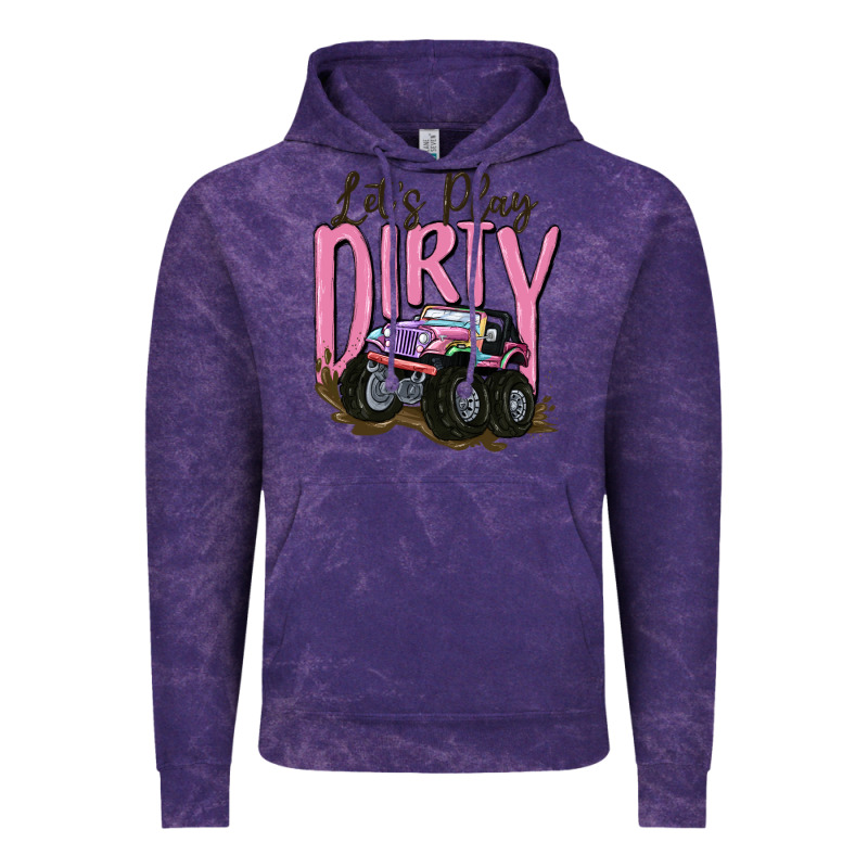 Let's Play Dirty Vintage Hoodie by MaliasSmallBusiness | Teevron