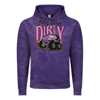Cloud Purple let's play dirty Vintage Hoodie - MaliasSmallBusiness