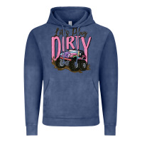 Vintage Denim let's play dirty Vintage Hoodie - MaliasSmallBusiness