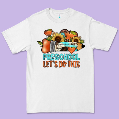 Preschool Let's Do This Premium Tee Designed By Jahusdesignshop