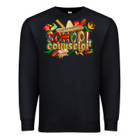 Black cinco de mayo school counselor Premium Sweatshirt - CowGirlArtShop