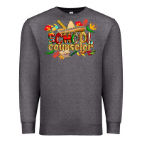 Charcoal Heather cinco de mayo school counselor Premium Sweatshirt - CowGirlArtShop