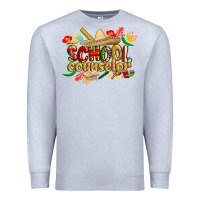 Heather Grey cinco de mayo school counselor Premium Sweatshirt - CowGirlArtShop