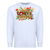 White cinco de mayo school counselor Premium Sweatshirt - CowGirlArtShop