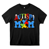Black autism mom Heavy Core Tee - JahusDesignShop