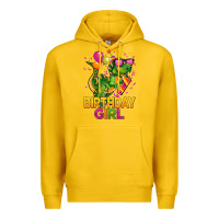 Lemon 1st birthday girl t rex pink Premium Hoodie - CowGirlArtShop