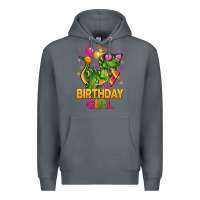 Rock 1st birthday girl t rex pink Premium Hoodie - CowGirlArtShop
