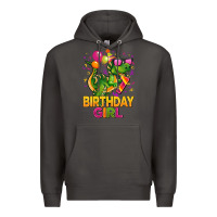 Smoke 1st birthday girl t rex pink Premium Hoodie - CowGirlArtShop
