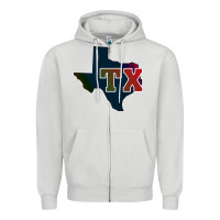 Dove Grey Texas Zipper Hoodie - Bettercallsaul