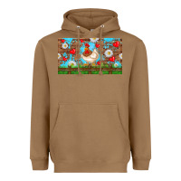 Toasted Coconut cute chicken Heavyweight Hoodie - TumblerDesignByShophia
