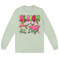 Matcha sleigh all day Long Sleeve Tee - MaliasSmallBusiness