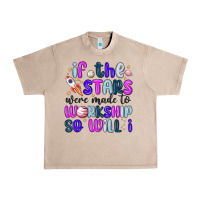 French Oak if the stars were made to worship so will i Urban Heavy Tee - MaliasSmallBusiness