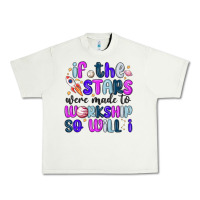 Pistachio if the stars were made to worship so will i Urban Heavy Tee - MaliasSmallBusiness