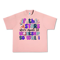 Salmon if the stars were made to worship so will i Urban Heavy Tee - MaliasSmallBusiness