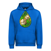 Cobalt st.patrick's teardrop earrings Urban Hoodie - FaDigitalArtStudio