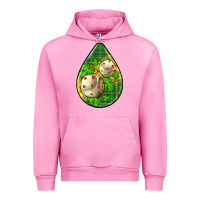 Fuchsia Pink st.patrick's teardrop earrings Urban Hoodie - FaDigitalArtStudio