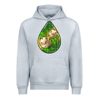 Heather Grey st.patrick's teardrop earrings Urban Hoodie - FaDigitalArtStudio