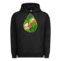 Pigment Black st.patrick's teardrop earrings Urban Hoodie - FaDigitalArtStudio