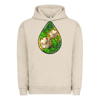 Pigment French Oak st.patrick's teardrop earrings Urban Hoodie - FaDigitalArtStudio
