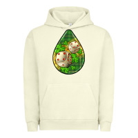 Pigment Pistachio st.patrick's teardrop earrings Urban Hoodie - FaDigitalArtStudio