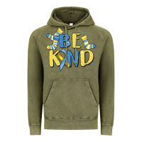 Vintage Olive be kind Vintage Hoodie - MaliasSmallBusiness