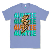 Colony Blue auntıe with lightning bolt Classic Tee - MaliasSmallBusiness