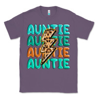 Lavender auntıe with lightning bolt Classic Tee - MaliasSmallBusiness