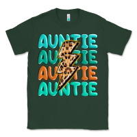 Sports Green auntıe with lightning bolt Classic Tee - MaliasSmallBusiness