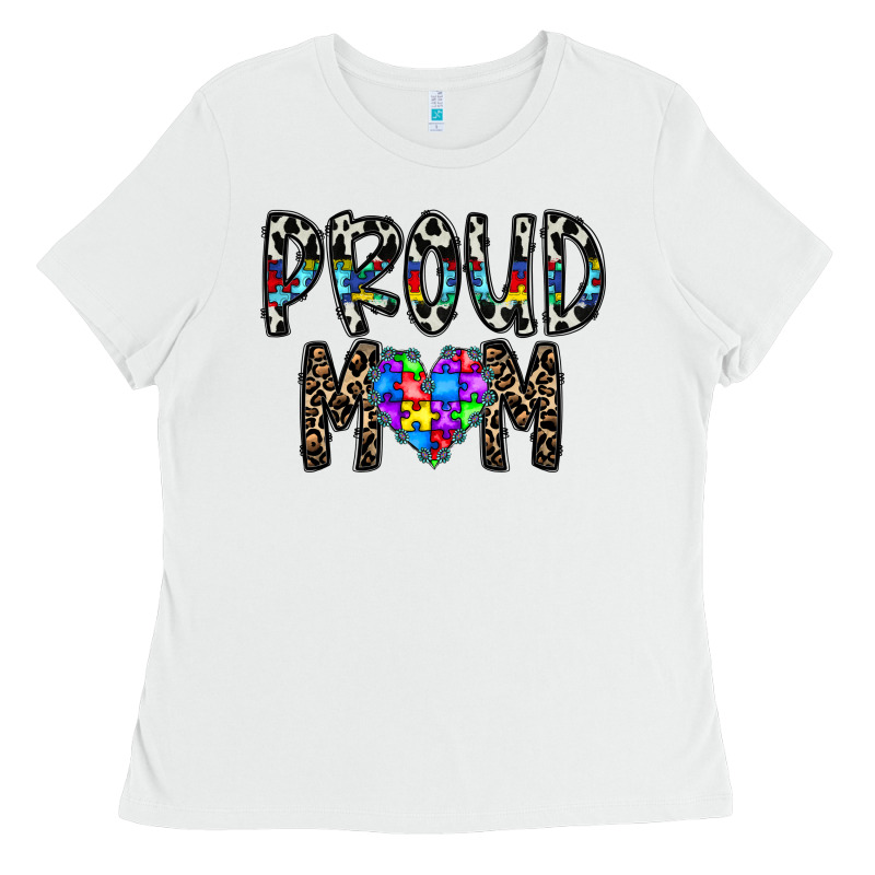 Proud Mom Ladies Tee by CowhideDigitalArt | Teevron