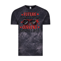 Cloud Black future ladies man current mamas boy Vintage Tee - MaliasSmallBusiness