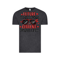 Vintage Black future ladies man current mamas boy Vintage Tee - MaliasSmallBusiness