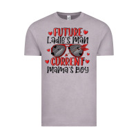 Future Ladies Man Current Mamas Boy Vintage Tee | Teevron