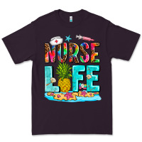 Plum nurse life summer Premium Tee - AdoDesignShop