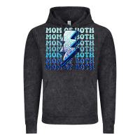 Vintage Black mom of both boys Vintage Hoodie - MaliasSmallBusiness