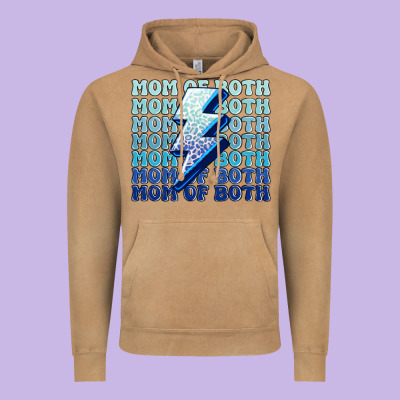 Mom Of Both Boys Vintage Hoodie Designed By Maliassmallbusiness