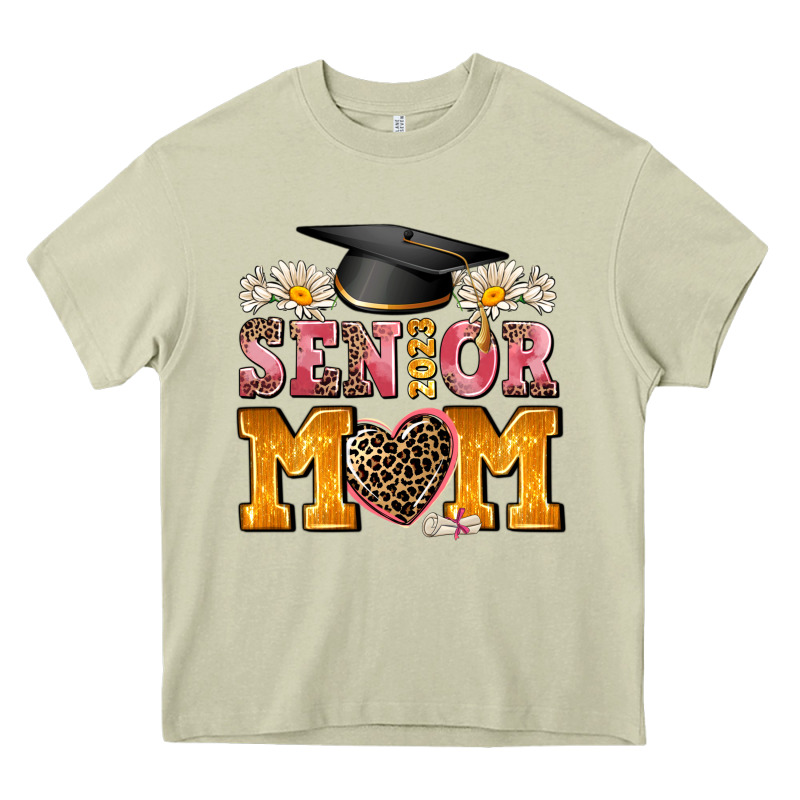 Senior Mom 2023 Heavy Core Tee by AdoDesignShop | Teevron