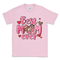 Bubblegum Pink best mom ever Classic Tee - MaliasSmallBusiness