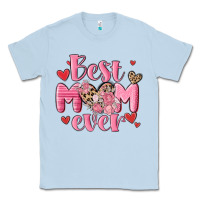 Dusty Blue best mom ever Classic Tee - MaliasSmallBusiness