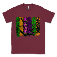 Burgundy halloween brushstroke Classic Tee - RanaPortraitStore